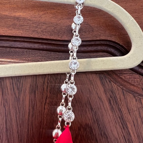 La Femme Prom 30665 Neon Coral Size 6 - Picture 6 of 15